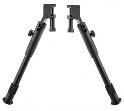 Photo Picatinny black metal pendulum Bipod