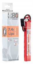 Photo 1 stick batterie Lipo 2S 7.4V 1300mAh 25C