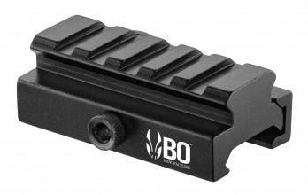 Photo Réhausse rail Picatinny QD 5 slots