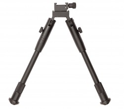 Photo Telescopic Picatinny Metal black bipod