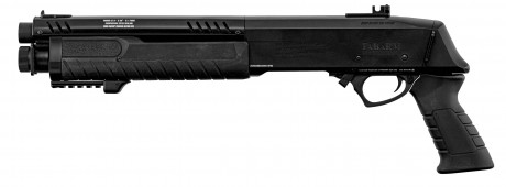 Photo Replica FABARM STF12 short initial pump shotgun black Gas
