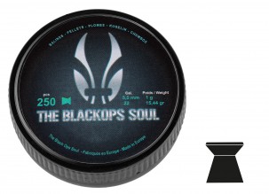 Photo The Black Ops Soul Flat pellets Cal. 22